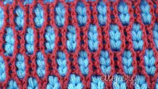 Толстый узор крючком Пышные Колоски