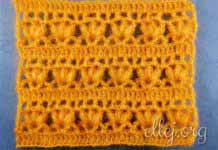 Узор Пышные Тюльпаны Узор крючком Пышные Тюльпаны