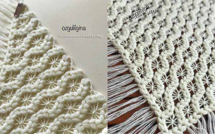 Puff spiders shawl by ozgulilgina