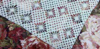 Узор с паучками для шали «Небо в алмазах» Треугольная шаль с паучками. Узор для шали Небо в алмазах. Пошаговый мастер-класс и схема шали