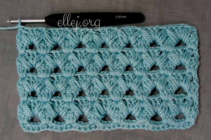 Turkish Crochet Stitch #3  Вязание крючком от Елены Кожухарь