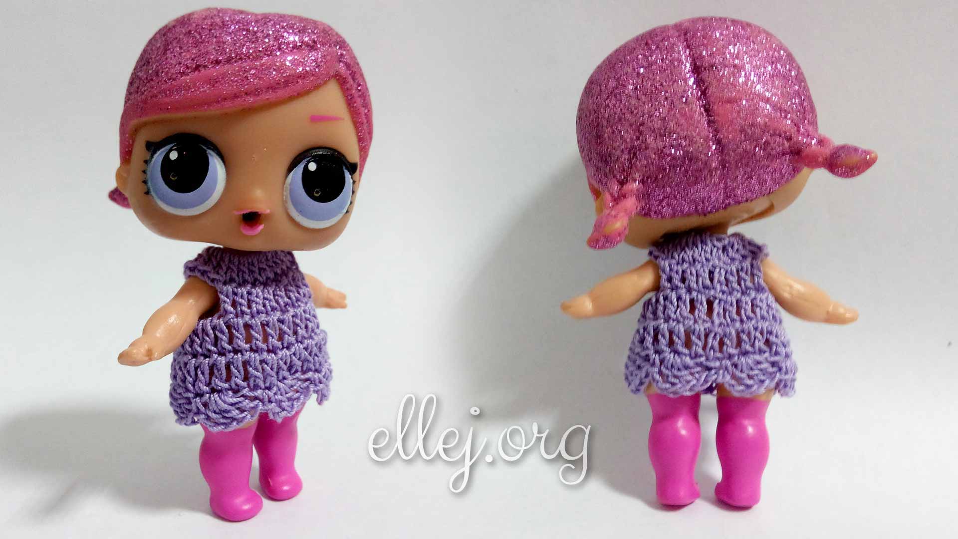 Crochet - L.O.L inspired doll