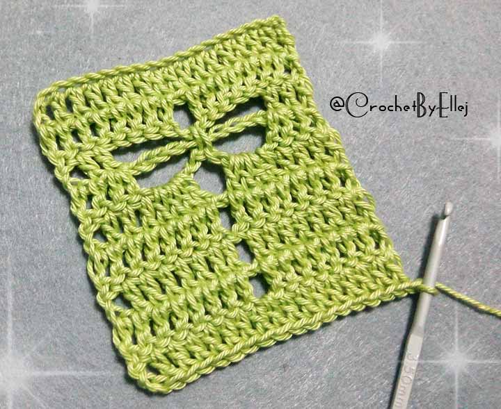 Dragonfly Crochet Stitch