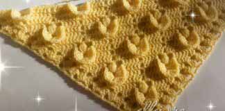 Объемный 3D узор для шали/бактуса «Орхидея» Объемный узор для шали Орхидея