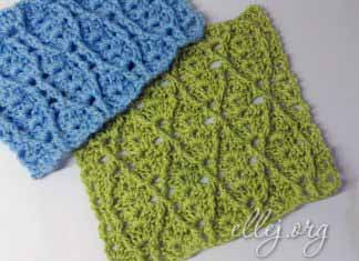 Рельефный узор крючком для пальто или сумочки Рельефный узор крючком для пальто или сумочки