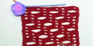 Узор «По Нотам» • 3 схемы Узор крючком "Как по нотам". 3 схемы вязания