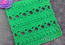 Мережка со звездочками #1 Узор-мережка-со-звездочками-и-скрещенными-столбиками