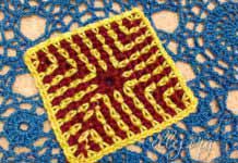 Мотив из любой пряжи • Просто свяжи Уникальный мотив крючком