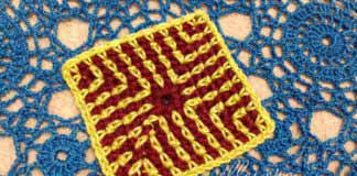 Мотив из любой пряжи • Просто свяжи Уникальный мотив крючком