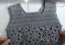 Летний сарафан для маленьких принцесс • Кокетка с мотивами Кокетки из мотивов. Комбинированный сарафан