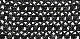 Простой узор для летней маечки Ажурный узор для топа