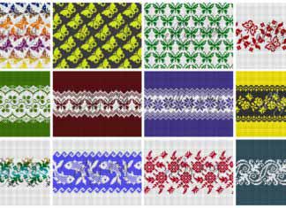 Жаккардовые или филейные узоры (часть 2) Подборка жаккардовых филейных узоров, часть вторая