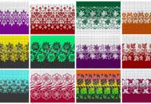 Жаккардовые или филейные узоры (часть 3) Подборка жаккардовых филейных узоров, часть третья