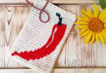 Чехол для планшета с перчиком чили Чехол для планшета, мешочек с перцем крючком