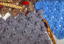 Узор для палантина и шали «Одна на миллион» Палантин "Одна на миллион" крючком