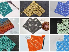 Подборка схем для вязания реглана крючком