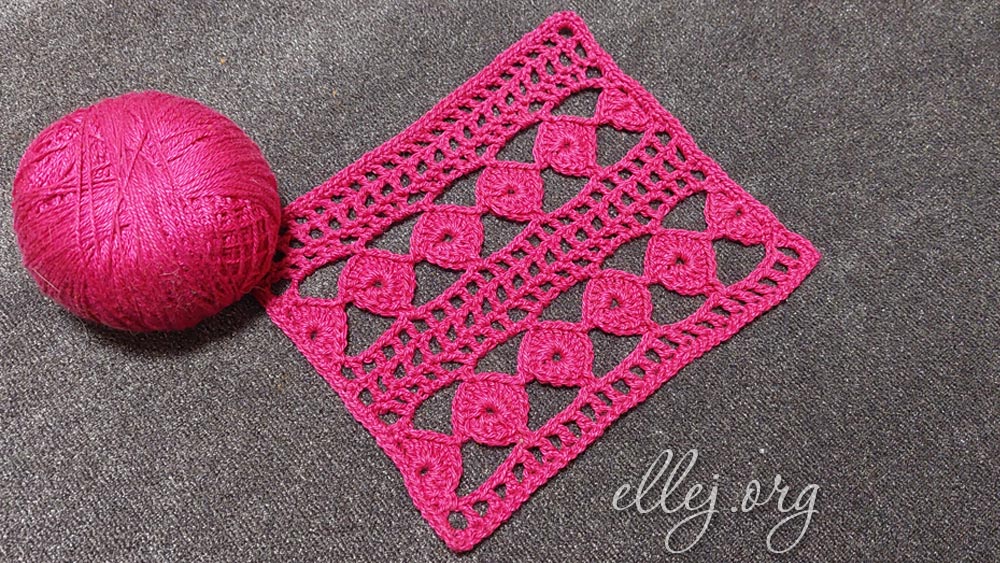Circular Delight Crochet Pattern. 2 crochet charts