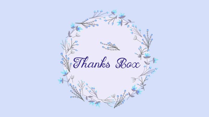 How to say Thanks