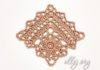 Beautiful Square Lace Motif “Lunar Blossom” How to crochet the Lunar Blossom Square Motif